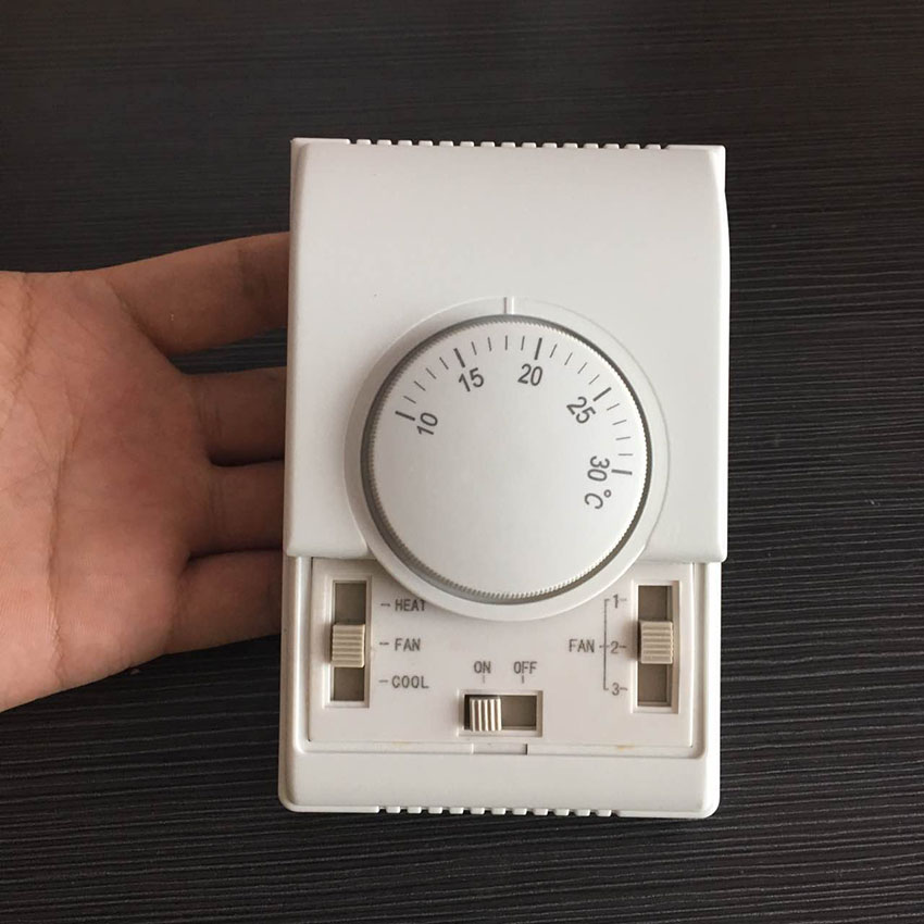 Honeywell Thermostat Air Conditioner Fan Coil Room mechanicalThermostat T6373