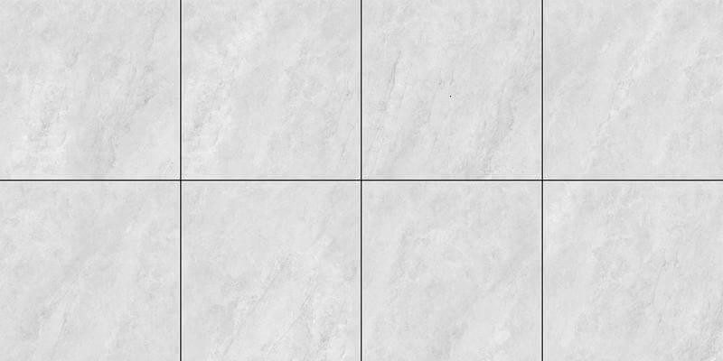 Modern Gray Marble Look Interior Wall Polished Glazed Porcelain Tile 1200x1200x9mm For Rebuilding