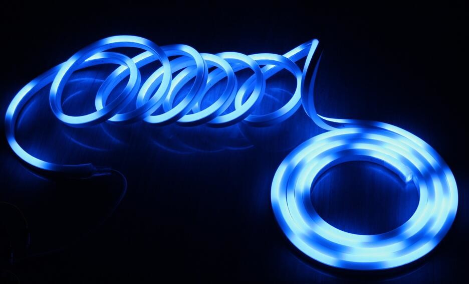 50m Roll led neon strip flexible light 24v rgb digital
