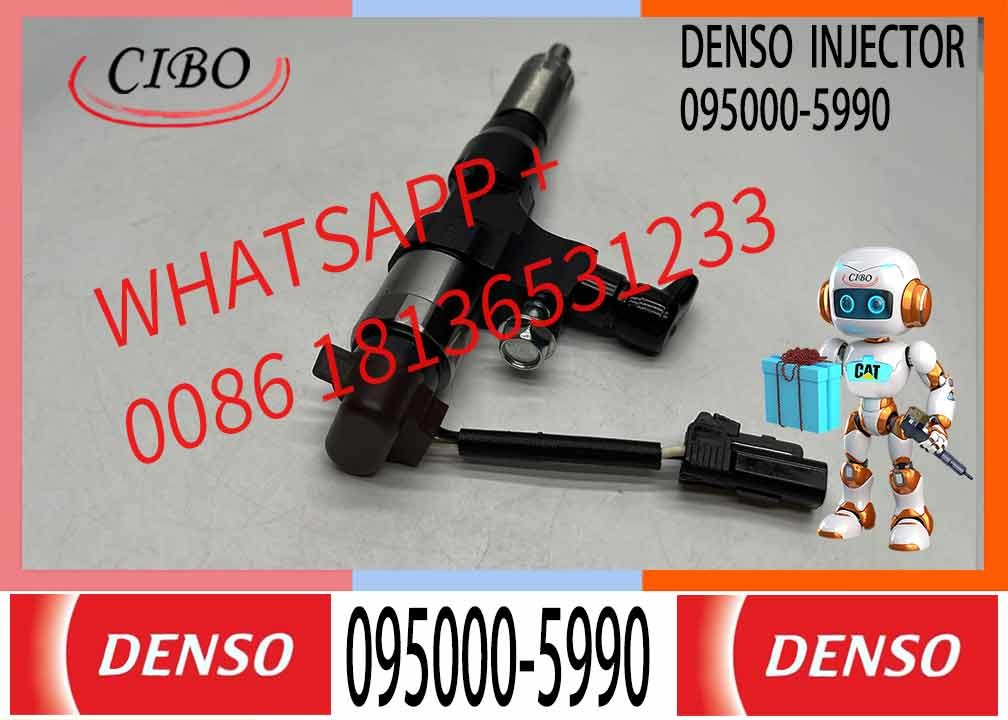 D-enso Fuel Injector 095000-5993 095000-5990 095000-5991 23670-E0310 23670-E0311 23910-1410 For H-ino Truck FC6J0W J05D
