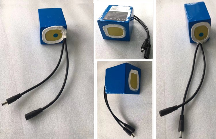 14.8v Li Ion Battery Pack 18650 Icr18650-4s4p 8800mah For LED Stage Lighting