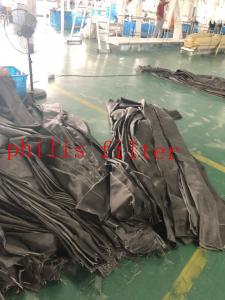 China Woven Weave Black Fiberglass Filter Fabric Anti Acidic Anti Alkaline on sale