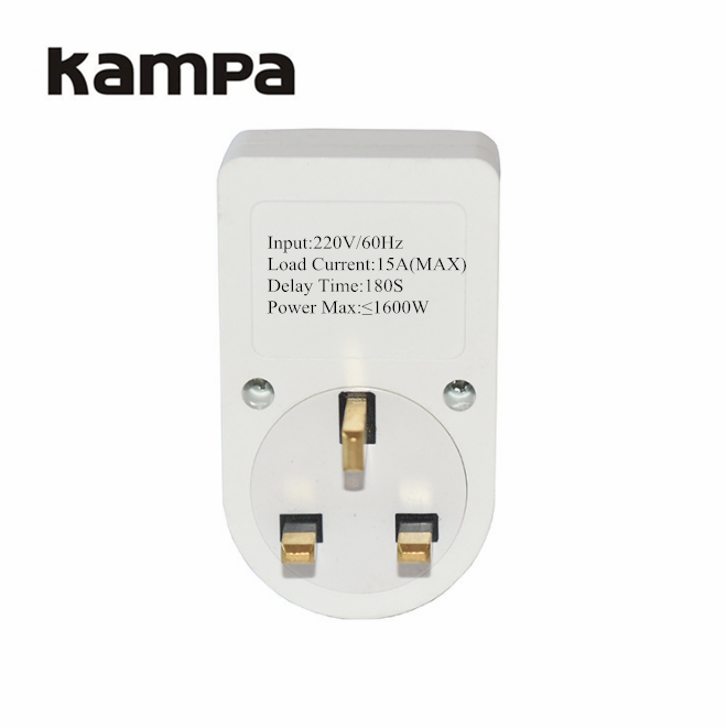 Voltage protector Universal type socket 120V/230V 50HZ 10A 20A with C-start button
