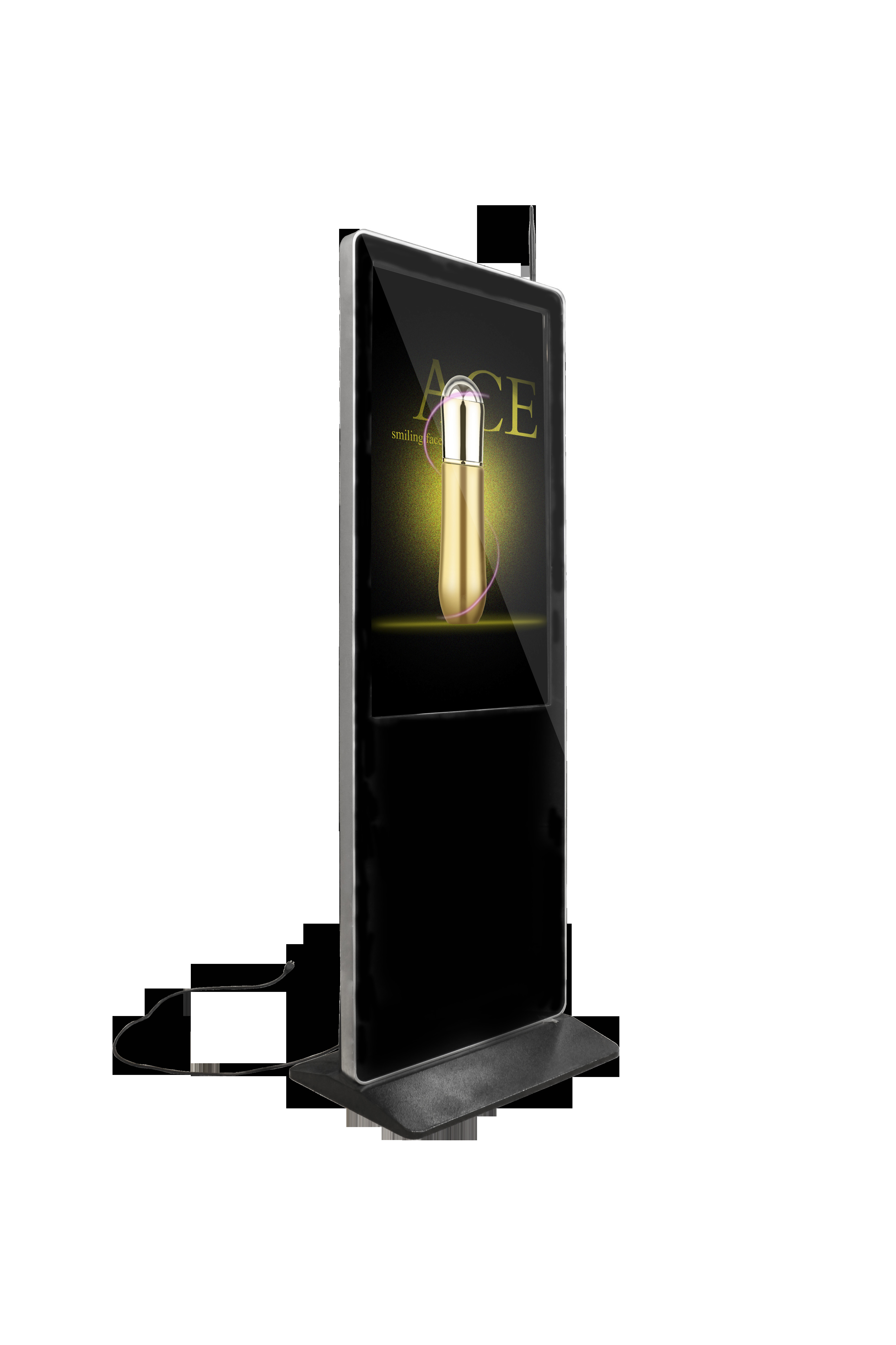 43" Floor Standing LCD Advertising Screen / Commercial Digital Display