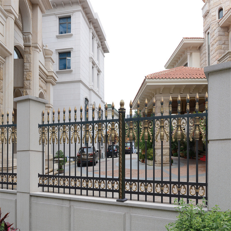 316Lss Powder Coated Residential Aluminum Railings Fence Handrail Black