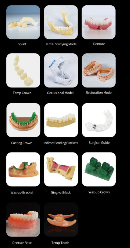 Yucera Lightweight Dental 3D Printer Anti Aliasing With 57 Stepper Motor