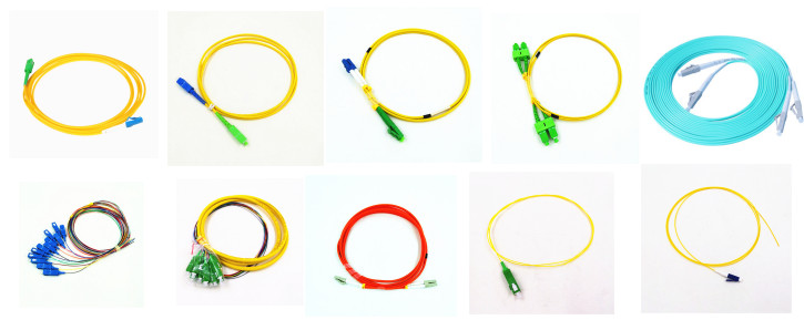SC/APC - SC/APC Fiber Optic Patch Cord , Single Mode To Multimode Fiber Patch Cord