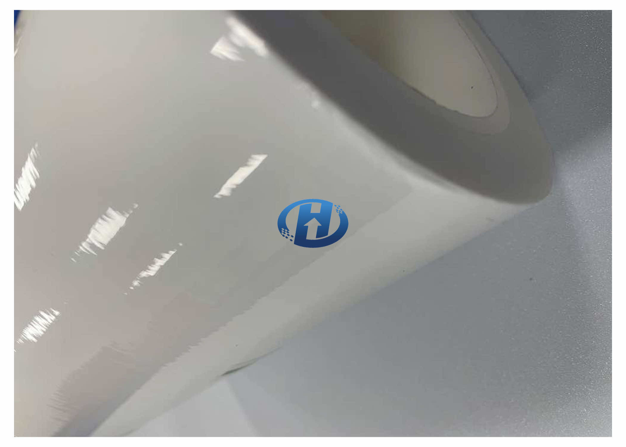 60 μm HDPE UV Cured Silicone Coating Film Easy to Peeloff Without Silicone Transfer