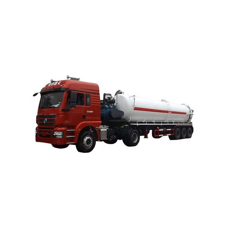 110 Kw Euro 4 Diesel Mini Vacuum Sewage Suction Truck for Manual Sewage Disposal