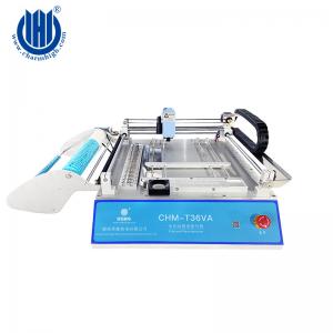 China Manual SMT SMD Desktop Low Cost LED Manual Operation Pick and Place Robot Machine 6000cph on sale