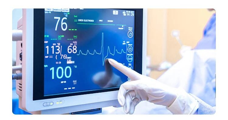12.1 inch 1024x768 IPS Industrial TFT LCD Display 650 cd/m2 For Industrial Application