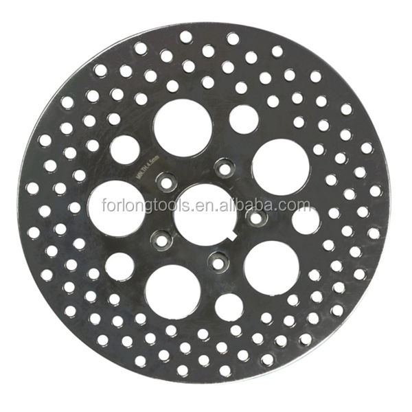 Harley Davidson XLH 883 Sportster Rear Brake Disc Rotor in Stainless Steel or Titanium with Mounting Hole 5 Position Rear
