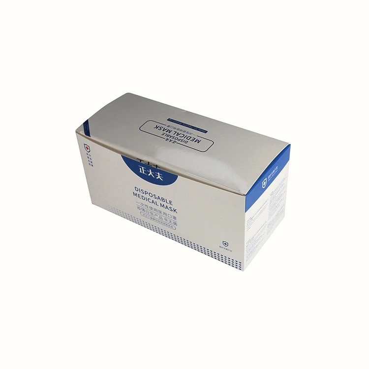 Disposable Medical Face Masks Breathable 3 Ply Dust Mask Environment Friendly