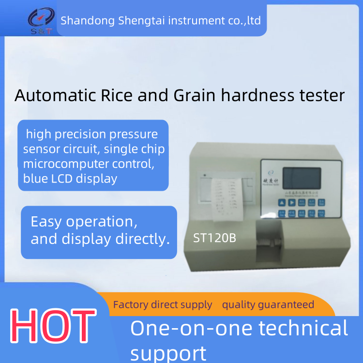 Buy cheap Blue LCD Display High Precision Pressure Sensor Circuit Automatic Grain Pellets Hardness Tester product