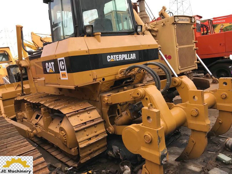 Cheap second hand CAT bulldozer D7G with 3-shank ripper and Cat 3306 engine