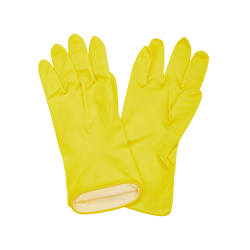 Upgrade Your Household Cleaning Routine with Yellow Latex Gloves and Spray Lining