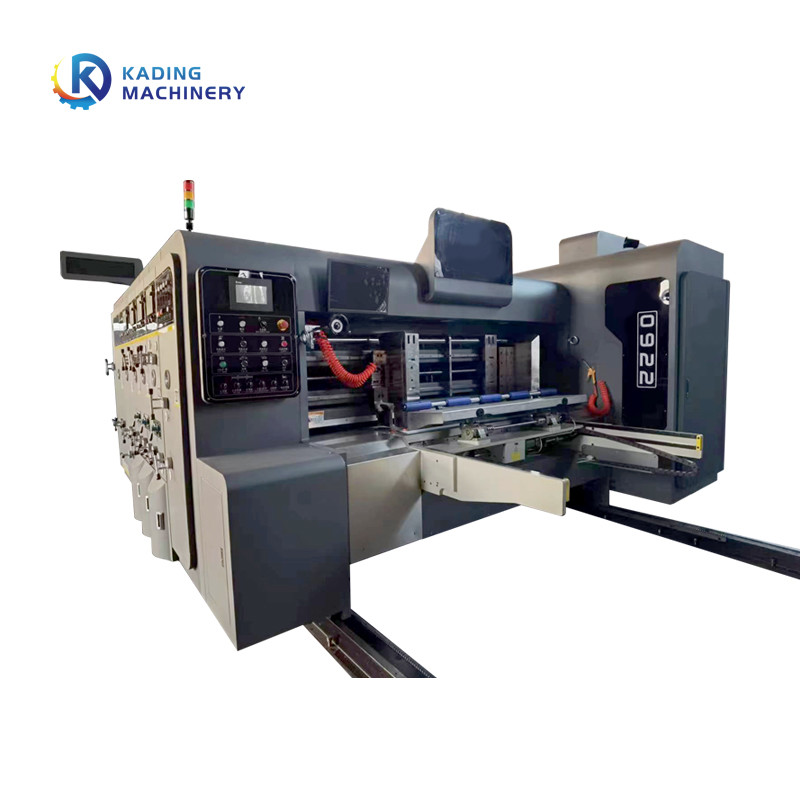 5 Colors Flexo Printing Corrugated Box Printing Machine For Carton Box