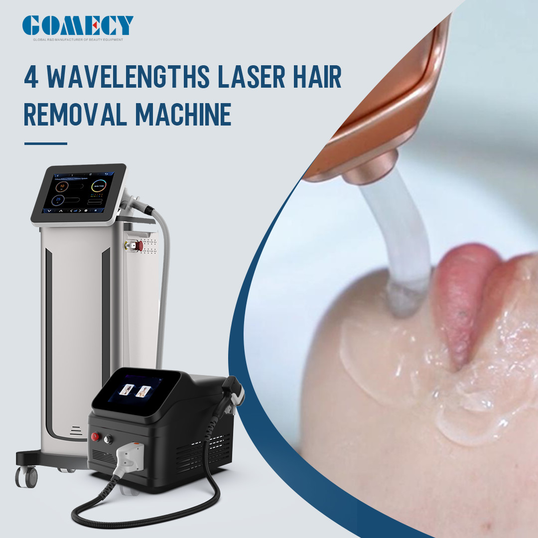 High Power 1200w 4 Wavelenths Diode Laser Machine Hair Removal Diode Ice Laser