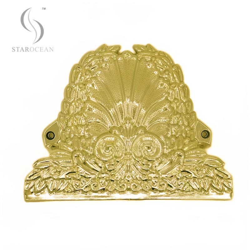 Extra Large Ornate Coffin Corner American Coffin Accessories Funeral Supplies 18#G