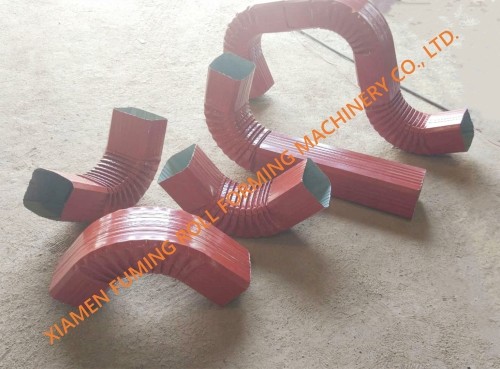 2.2KW Custom Roll Forming Machine PPGI Downpipe Elbow Machine