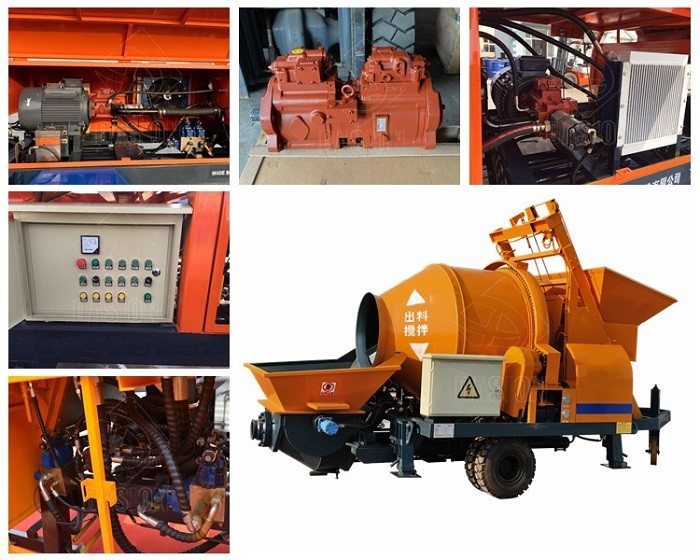concrete mixer pump