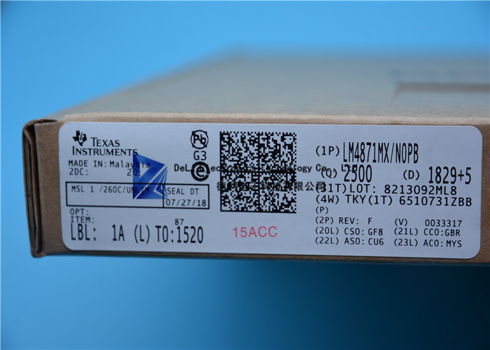 LM4871MX 1 Channel Amplifier Mono Class Power Amplifier Ic AB 8 - SOIC