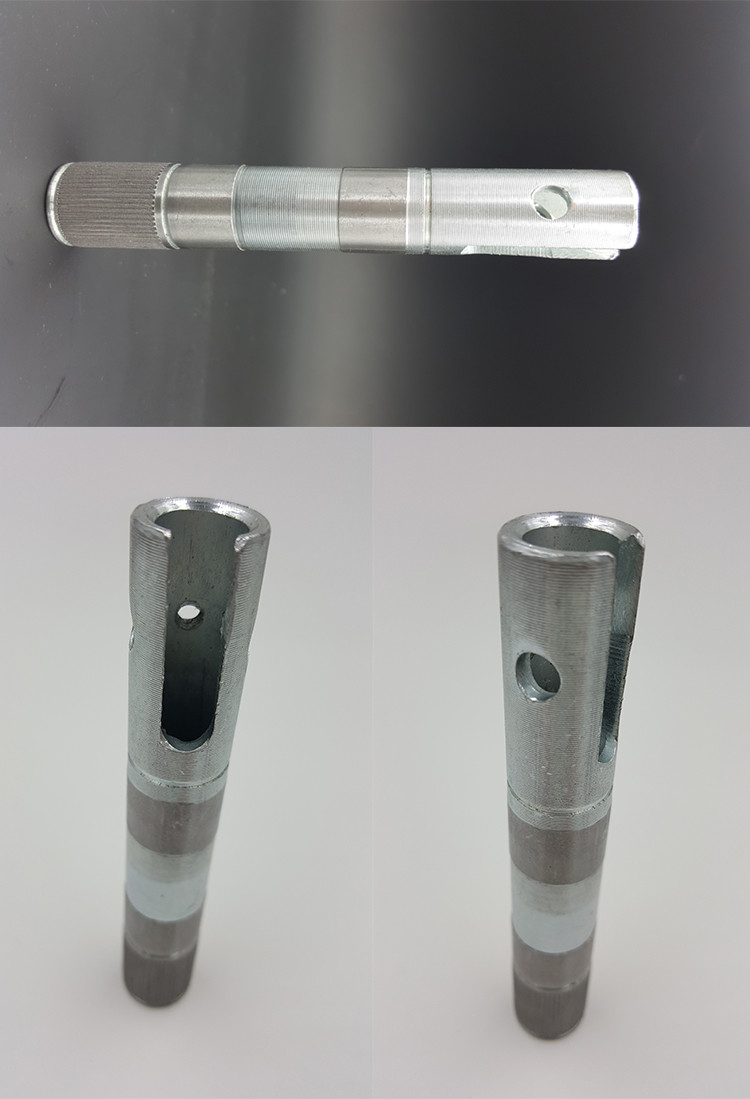 CNC machining high precision custom steel wind turbine industrial fan motor shaft