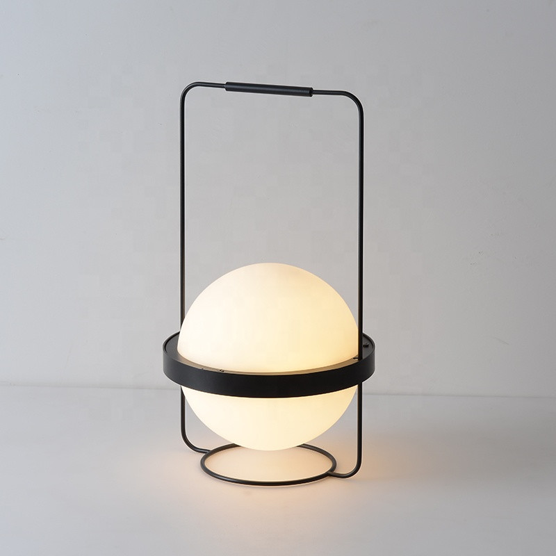 Modern Led Desk Lamp For Brdside Led Small Glass Table Lamps