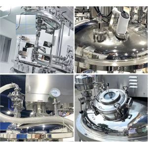 SUS304 SUS316L Vacuum Emulsifier Mixer for Chocolate Butter Mayonnaise