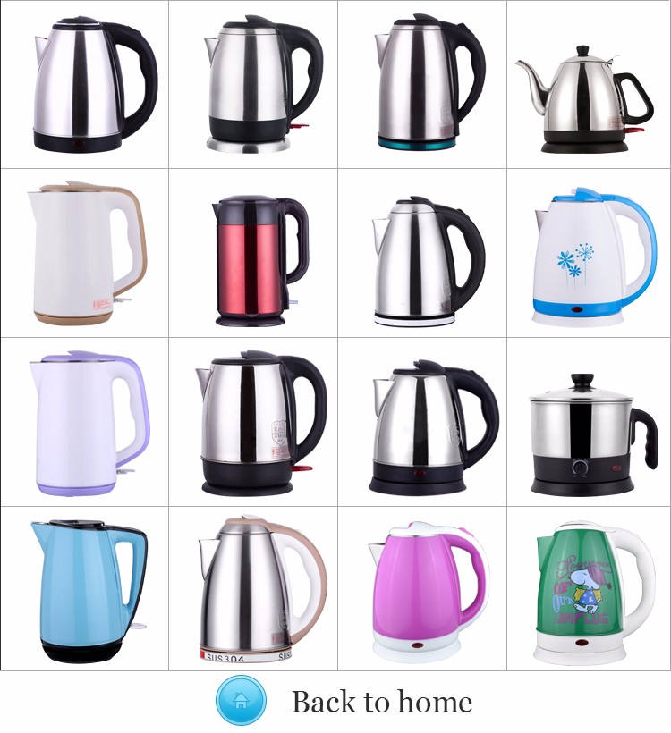 Portable Cordless Electric Water Kettle Waterproof Travel Electric Kettle