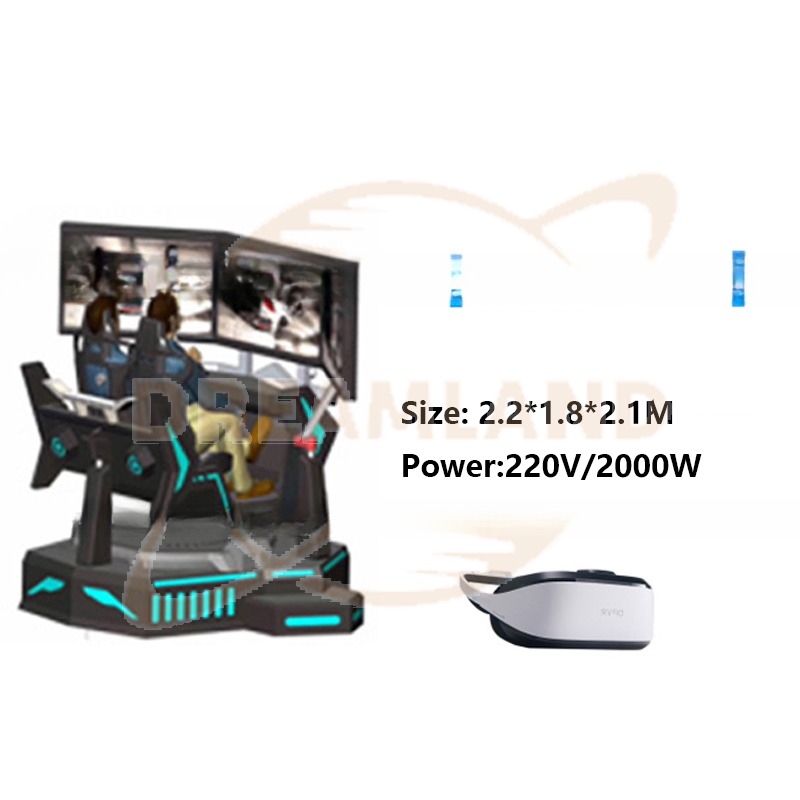 Original source guangzhou virtual reality equipment vr simulator roller coaster 9d vr for game center