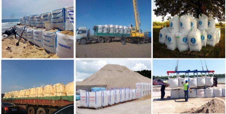 Agricultural PP Bulk Bags / Flexible Intermediate Bulk Container Bags 1000KG 1500KG