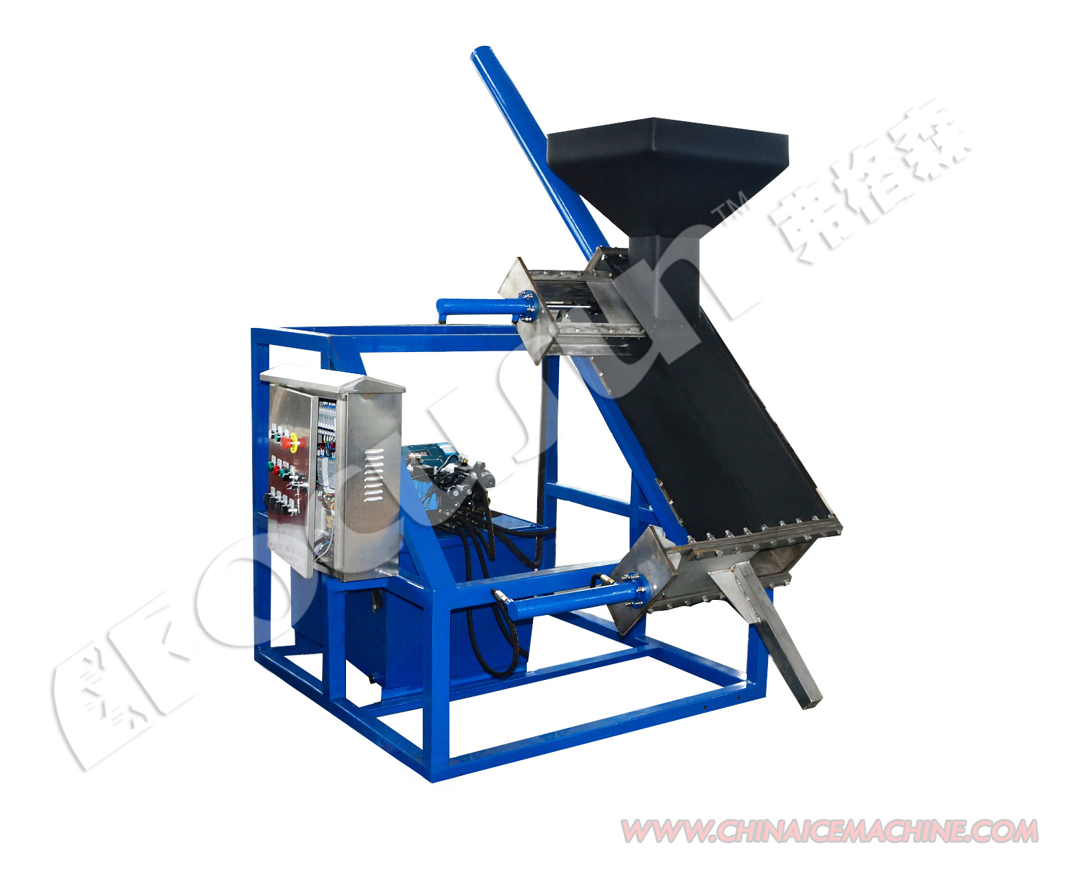 Big Capacity 5 Kw SUS304 Stainless Steel Flake Ice Machine Transforms into Block Ice