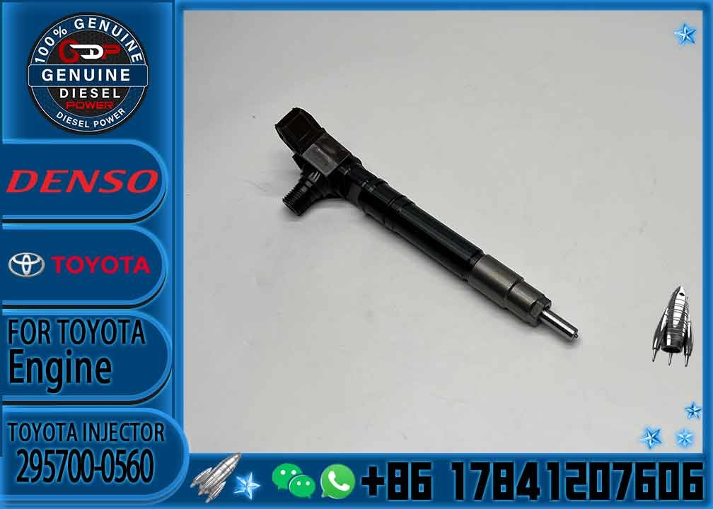 Original Diesel Common Rail Fuel Injector 23670-0E010 295700-0550 23670-0E020 295700-0560 For Toyota Hilux 1GD