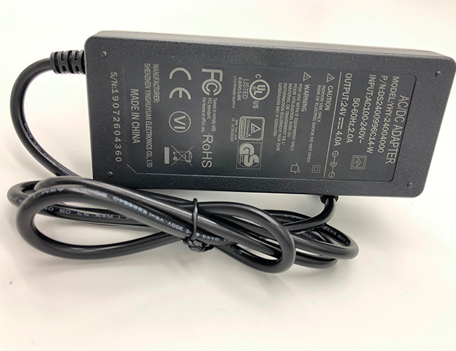 24V 4A UL1310 Class 2 Power Supply Meet Efficiency Level VI Requirements