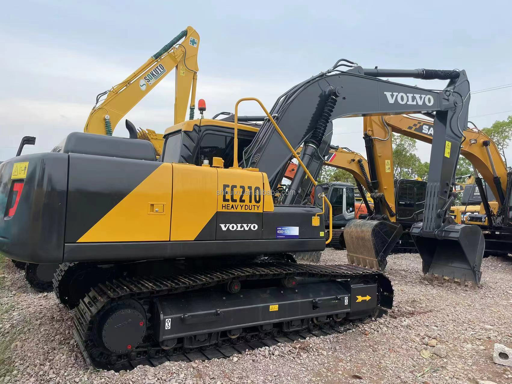 Machinery Repair Shops Used Hydraulic Crawler Volvo Excavator Ec210 Second Hand