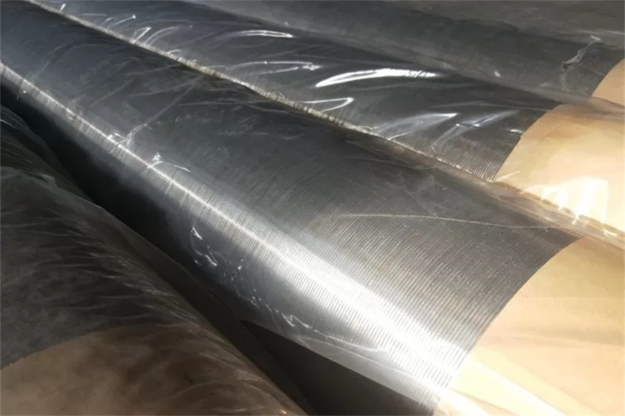 6" Anti Rust Wire Wrapped Screens Slotted Geothermal Well Pipe 20ft long