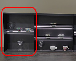 Kitchen Cabinet Multifunctional Light Background 3 Organizer Cabinet Shelf