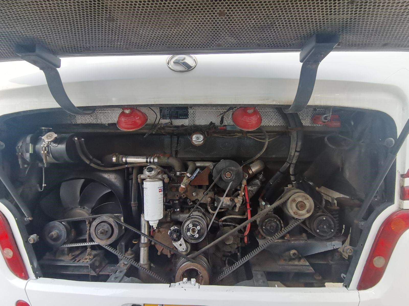 12m Luxury Used Coach Bus Higer Bus Parts 35seats Second Hand Passenger Bus