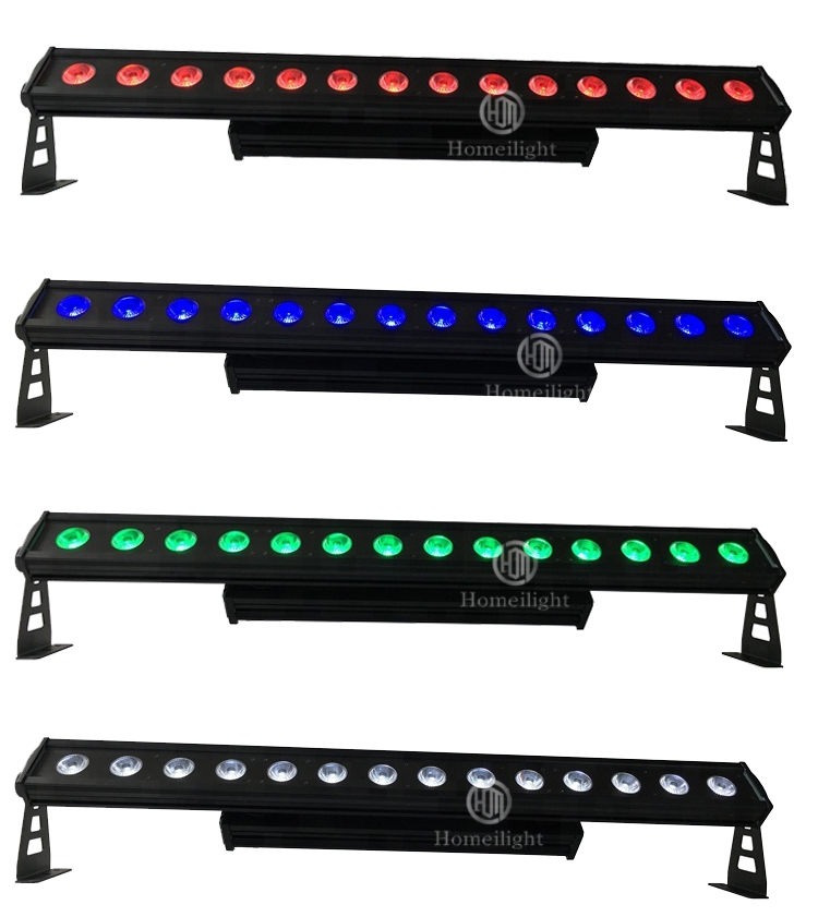 Alluminum Alloy 14pcs 30W 3in1 RGB Wall Washer LED Lights For Church Building Lighting