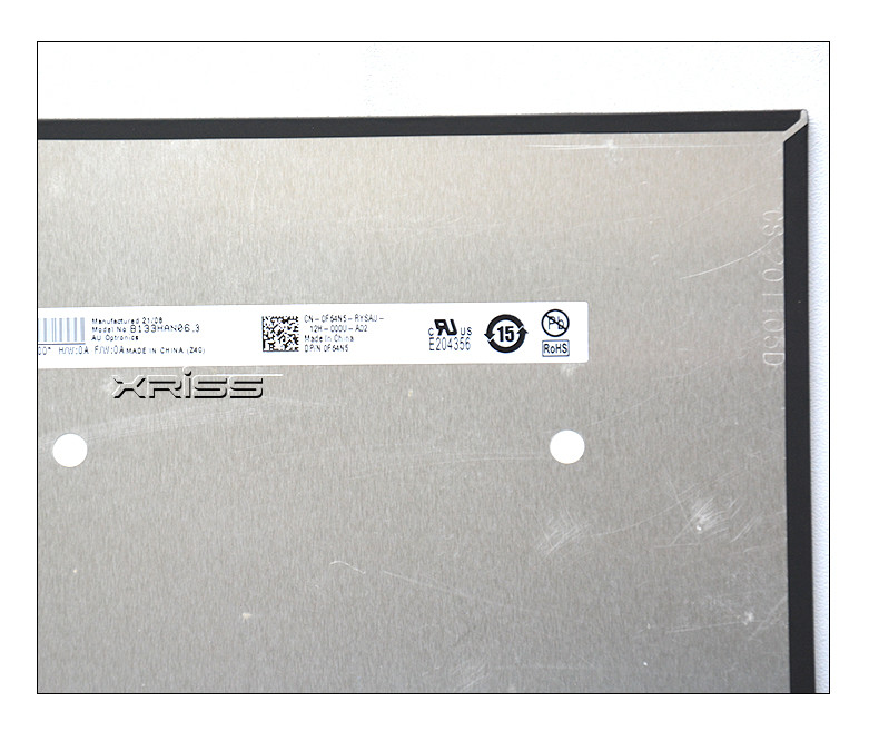 13.3'' HD Slim 30pin LCD Display Screen 45% NTSC B133HAN06.3 LED Display Panel