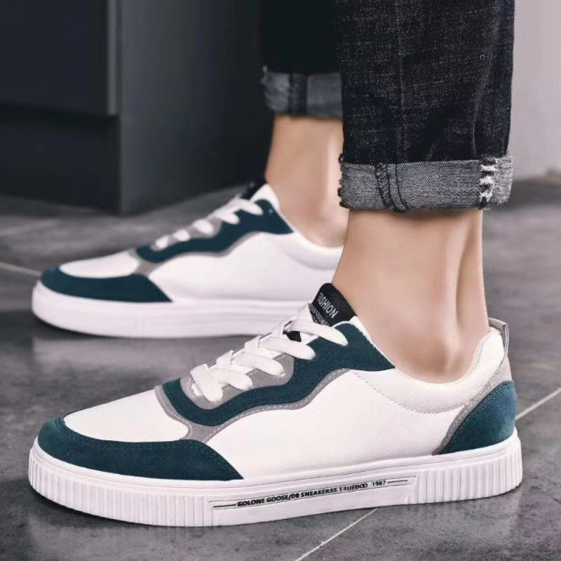 Color Matching Cool Skate Shoes Men's Skateboarding Shoes