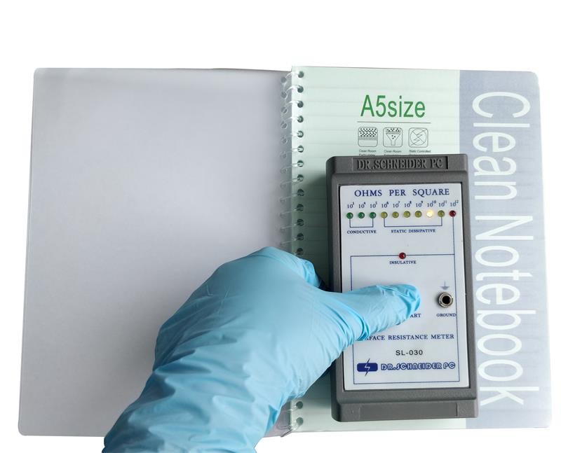 Custom Cleanroom Paper Notebook ESD Safe Spiral Ruled Line Could Custom Graph Line