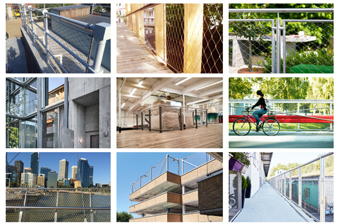 stainless steel cable mesh applications