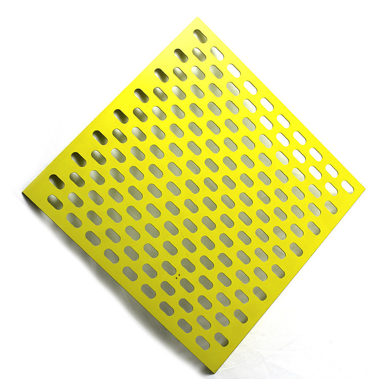 Ss304 Aluminum Round Hole Decorative Perforated Metal Sheet 4x8