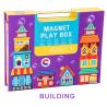Buy cheap Preschool Magnetic Jigsaw Puzzle Magnet Play Box Building Blocks from wholesalers