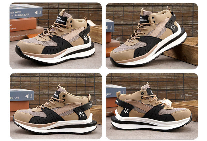 Light Work Shoes Kevlar Anti-proof Safety Sheos Novel Fashionable Mens Comfortable Safety Shoes Practical