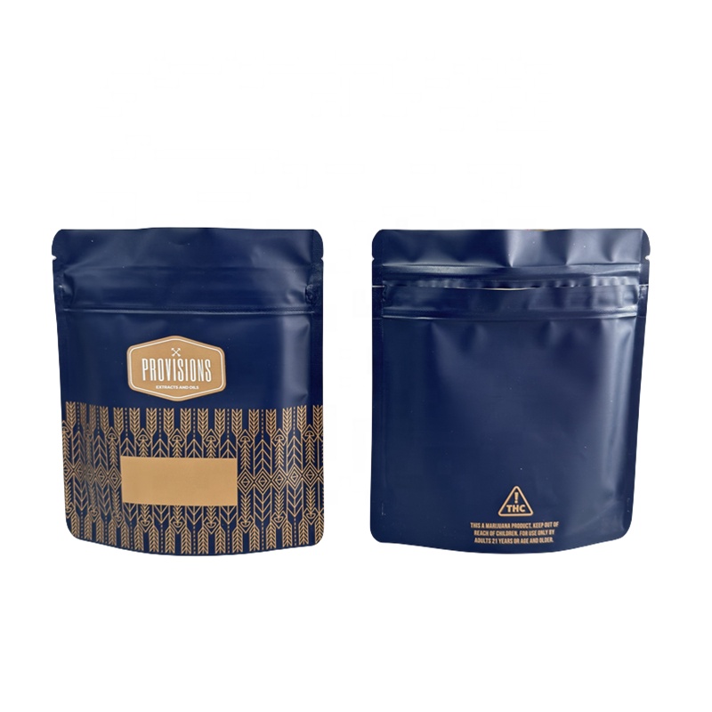 Custom Order Accepted Ziplock Reclose Plastic Smoking Cigar Wraps With Custom Printing