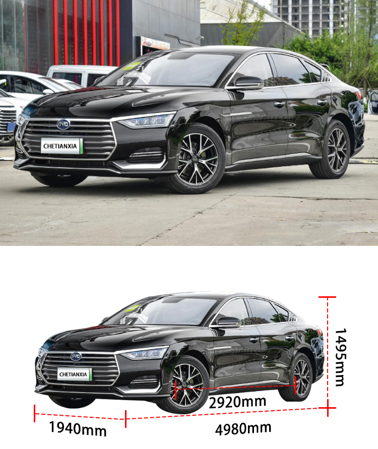 BYD E9 Electric EV Cars High Speed Midsize New Energy Vehicles