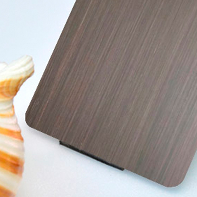 201 304 316 Stainless Steel Pvd Sheets Antique Bronze Metal Sheet